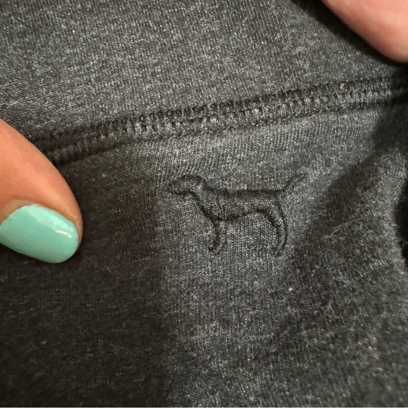 PINK Victoria’s Secret Gray Full Length Leggings Medium - Picture 4 of 5